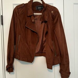Brown BNCI moto jacket